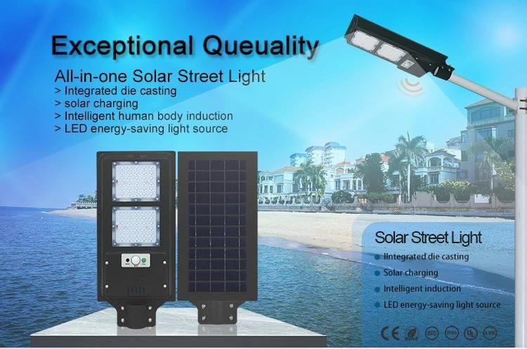 110lm/W Brightness LED Chips 30W Solar Powered LED Lamp