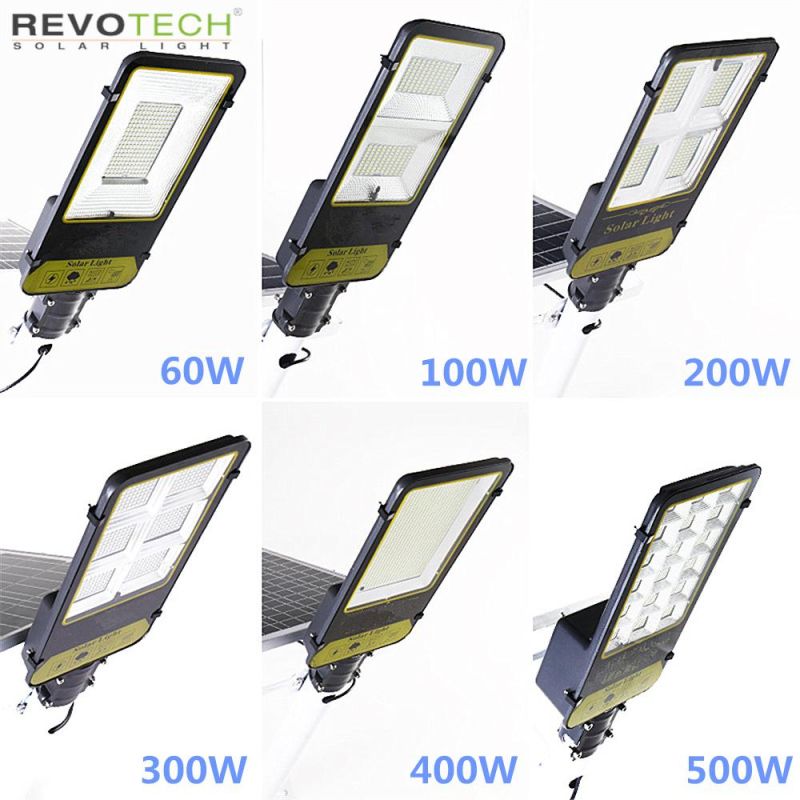 New Aluminuim Super Bright 100/200/300/400/500W Outdoor LED Solar Park/Garden/Street Lamp