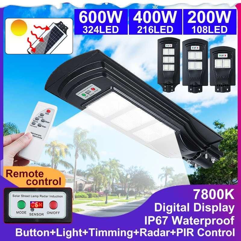 50W 100W 150W 200W All in One Solar Street Light