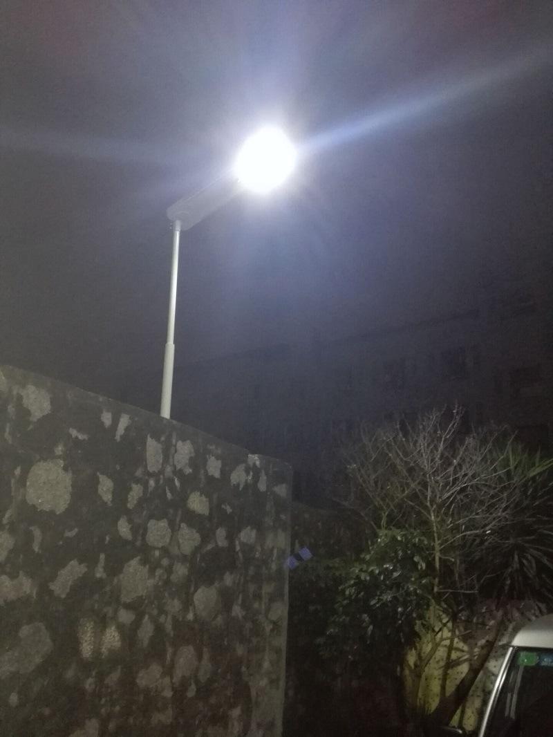 Daylight Sensor Street Light Solar Powered Pedestrian Street Light