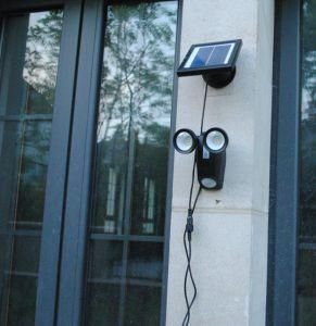 LED Wall Mounted Solar Garden Lamp/Solar Motion Sensor Security Light