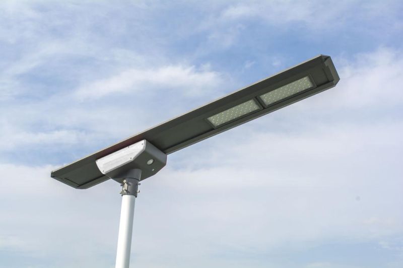 Outdoor Die-Casting Aluminum Sensor APP All in One LED Solar Street Light