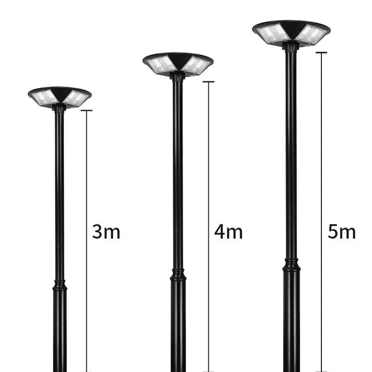 Split Round UFO COB Solar Street Light Pole Solar LED 300W