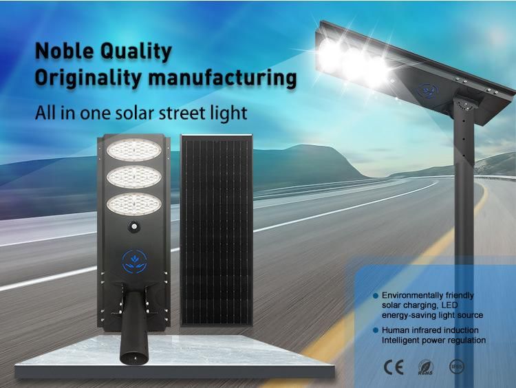 Solar Street Lights Warranty Integrated LED Outdoor Lamp