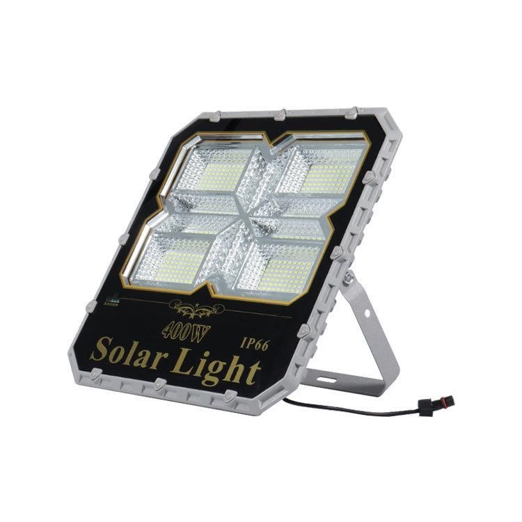 Waterproof IP66 Remote Control Aluminum LED Solar Flood Light 100W