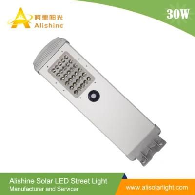 Portable 30W Outdoor Solar LED Street Light