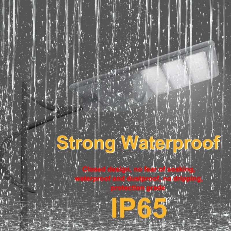 IP65 Outdoor 150lm/W Aluminum Road Street Light 300W 400W 500W Integrated All in One Solar Street Light with 3 Years Warranty