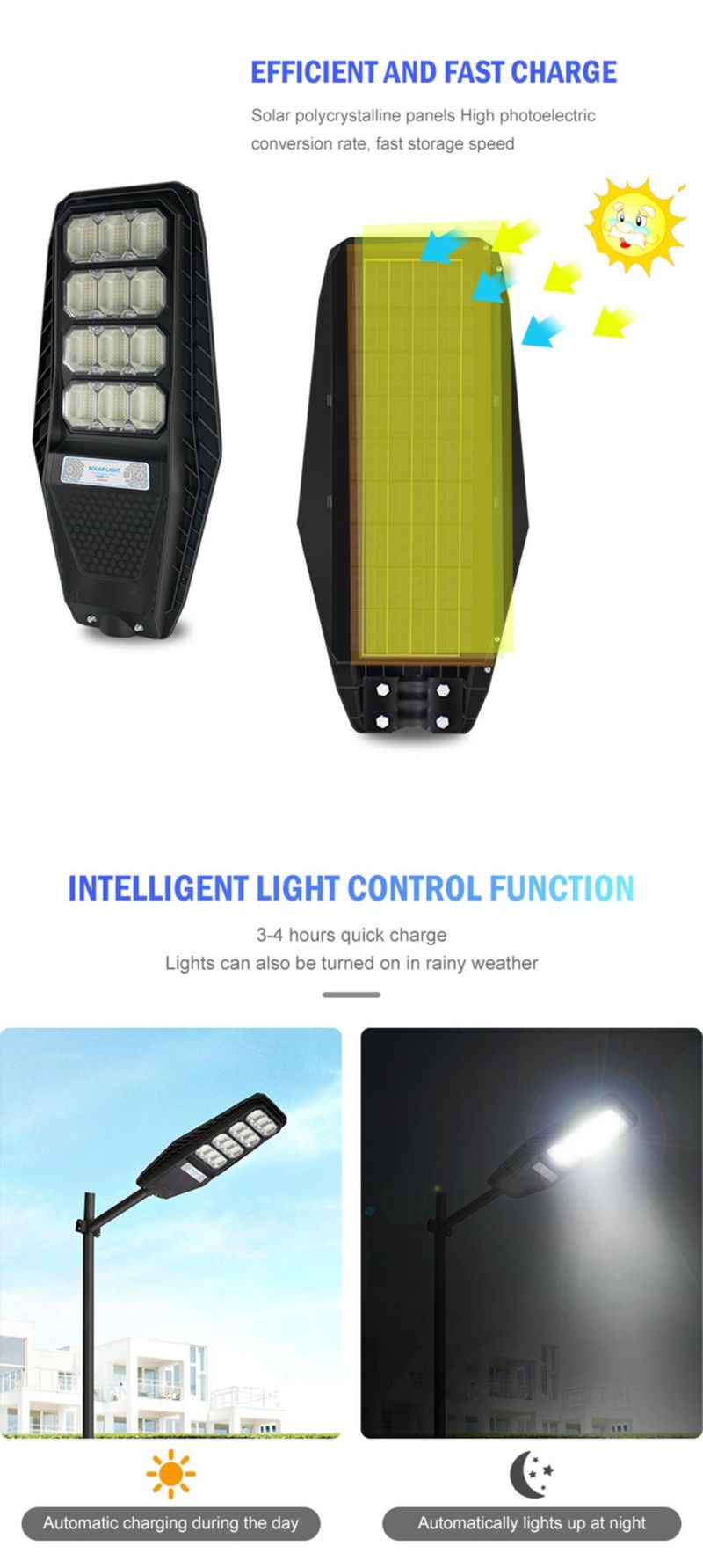 China Wholesale High Lumen SMD Waterproof Solar System Home All in One Garden Outdoor Solar LED Street Lights