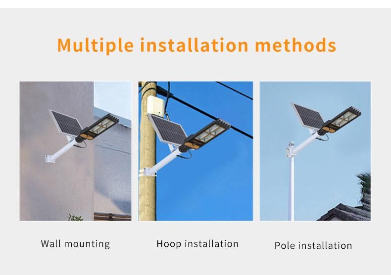 Solar LED Light Sensor+Remote Controller All in Two Solar Street Light