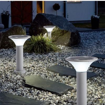 Garden Yeard Aluminum IP65 Solar LED Bollard Light 500lm