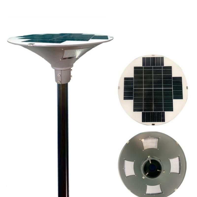 High Quality 30W 40W Solar Dust to Dawn Flood Lights O 18V 35W Panel UFO Garden/Street Light