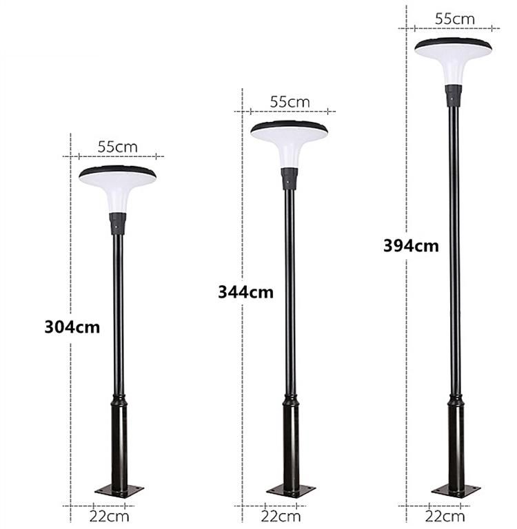 Outdoor Garden All in One Solar Powered System Pole Lamp Solar LED Street Light Newest LED Solar Garden/Wall Street Light Outdoor Solar Light