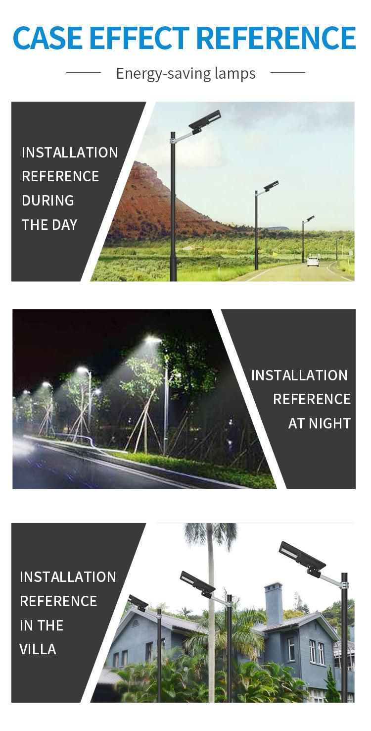 Light Control Mode Energy Saving Lamp 20W Solar Street Light