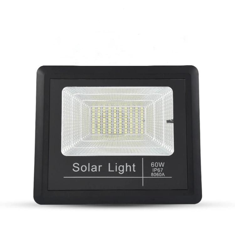 Solar Power System Outdoor 60W LED Garden Solar Flood Light with Motion Sensor