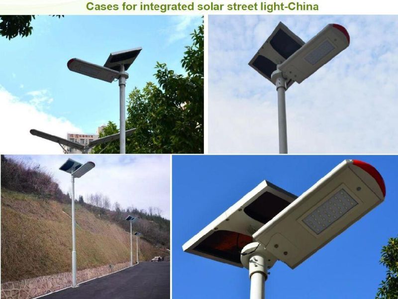 All in One Integrated 8W LED Solar LED Garden Light for Residential Lighting (SNSTY-208)