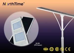 18V 130W Sunpower Solar Panel All-in-One LED Street Light