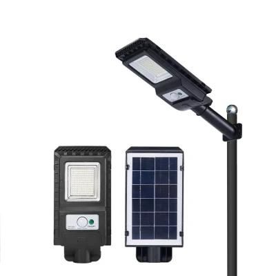 Factory Direct Road Lamp Integrated 50W 100W 150W 200W 250W 300W Outdoor All in One Solar Street Light