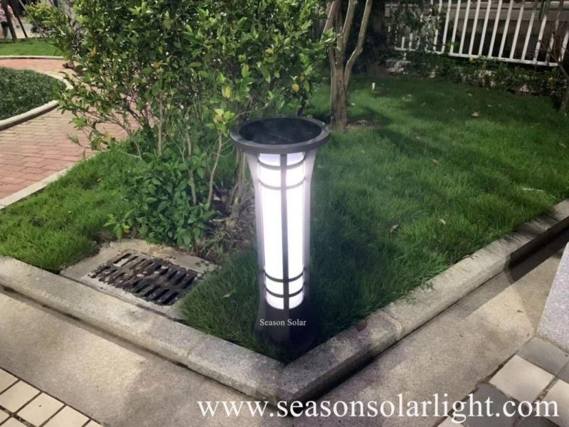 Multi-LED Colors Lighting Outdoor Smart Control Garden Solar Lamp with 5W Solar Panel & LED Lighting Lamp