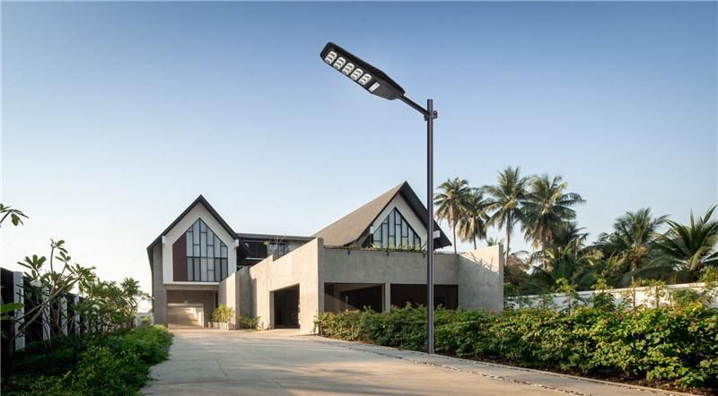 Mj-Lh8100 Outdoor All in One ABS Material 100W LED Solar Street Light Lamp