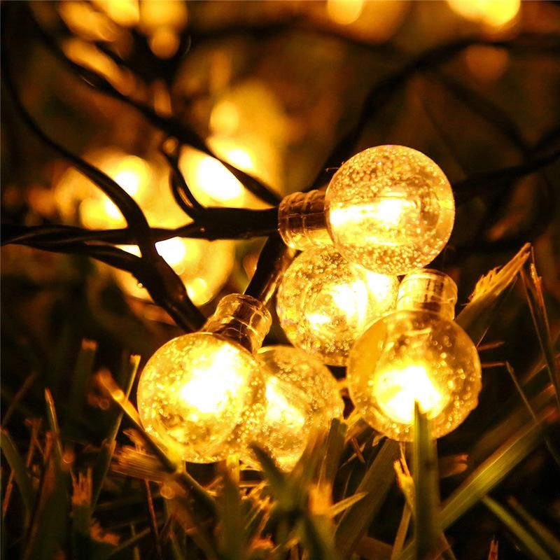 8 Lighting Modes 50 LED 9.5 Meters Outdoor Waterproof Holiday Light Solar Christmas Decoration LED String Light