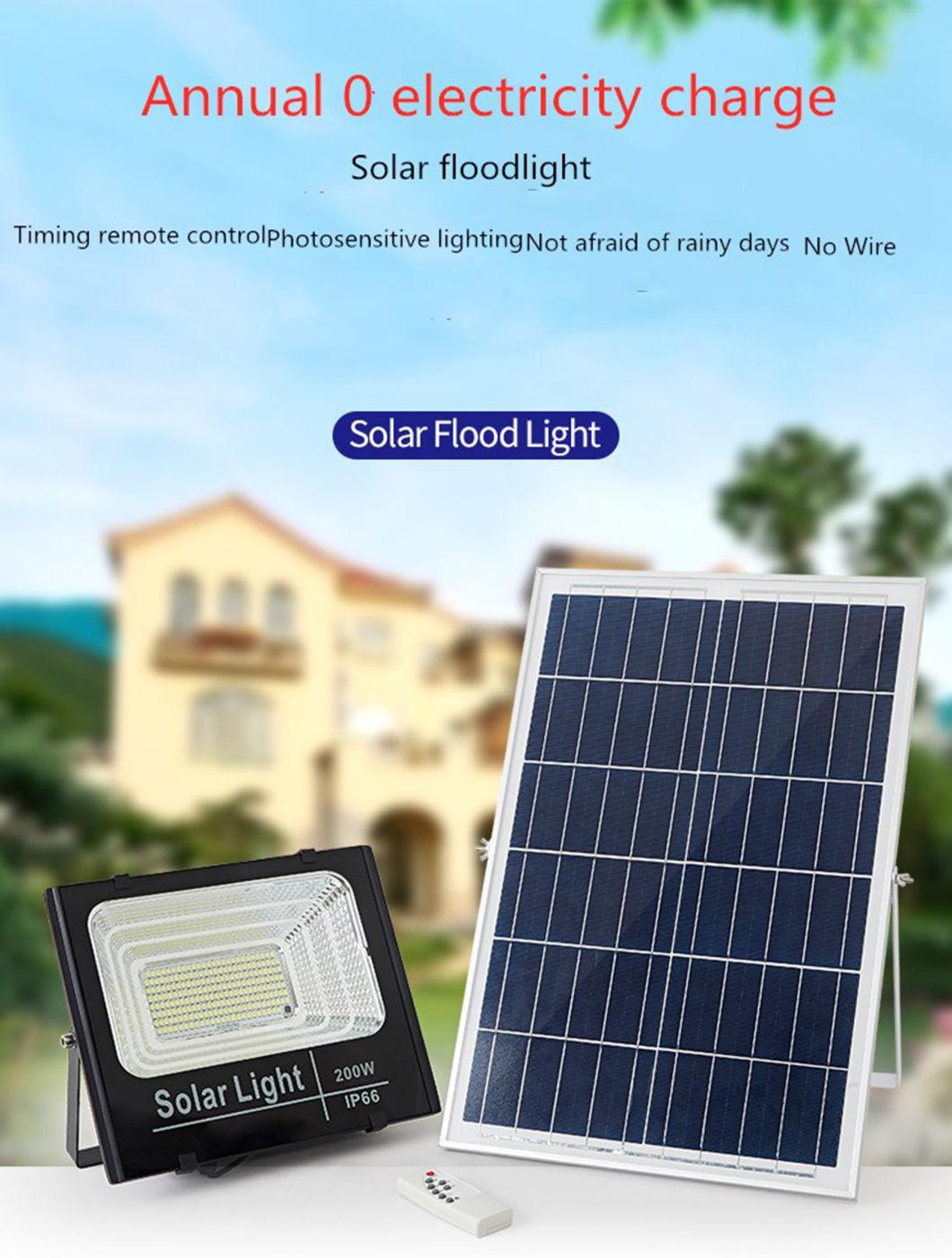 Manufacturer High Brightness High Quality Outdoor LED Solar Flood Light LED Solar Light