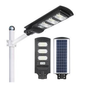 Motion Sensor Garden Light IP66 Waterproof ABS PC 30W 60W 90W Outdoor All in One Solar Lamp