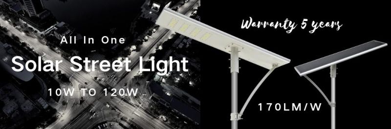 Solar LED Street Light with Remote Control