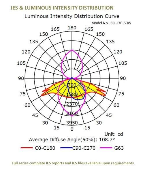 Esavior Patented Diamond Lens Design 80W LED Solar Street Lights