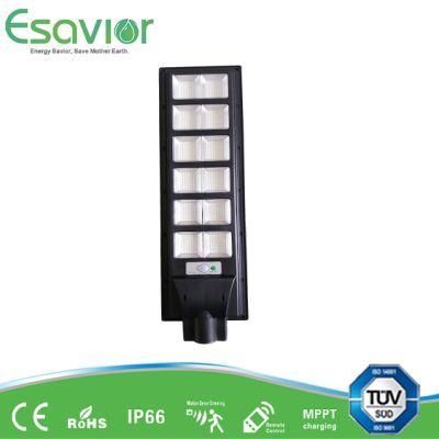 Esavior 180W All in One LED Solar Light 216 for Pathway/Roadway/Garden/Wall Lighting