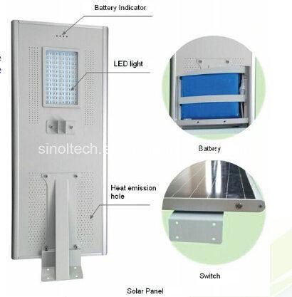 60W LED Integrated All in One Solar Powered Street Light (SNSTY-260)