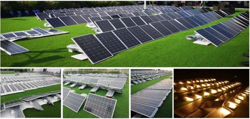 Energy-Saving and Environmentally Friendly High-Quality Auto-Sensing LED Solar Courtyard Floodlight Solar Garden Light