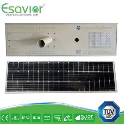 Esavior 120W All in One/Integrated LED Solar Street Lights PT Series for Public Lighting with TUV/Rosh/CE Certificate