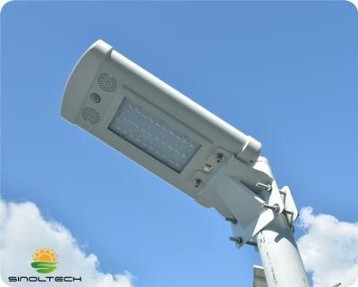 10W Elite Series&#160; LED Integrated&#160; Solar&#160; Street Light (ELITE-010)