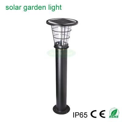 High Lumen LED Ce European Style Garden Light with Solar System for Outdoor Garden Lighting