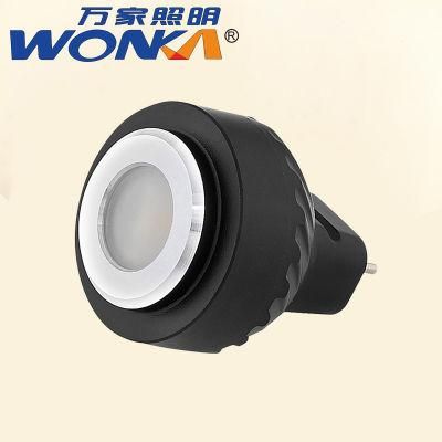 2.5W Aluminum Mr8 12V Spotlighting 3000K Warm White LED Lamp