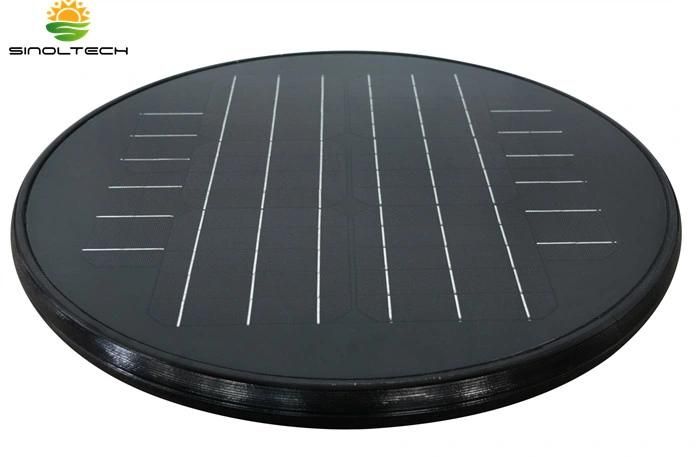 15W LED Integrated Solar LED Garden Lighting Round Design (SNSTY-Y215)