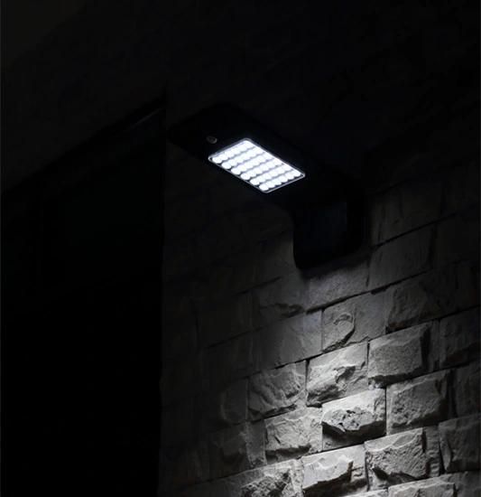 IP65 ABS Material Outdoor Solar Wall Lights for Street, Garden