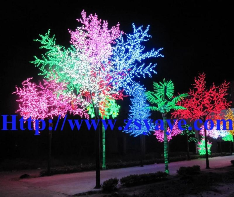 Yaye Cheapest Price Best Quality Warranty 2 Years Ce & RoHS Approval Waterproof IP65 LED Cherry Tree Light /LED Tree