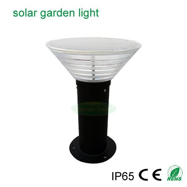 Energy Saving Light Lamp Park Roadway Lawn Lighting Outdoor Solar Garden Pillar Light with LED Light