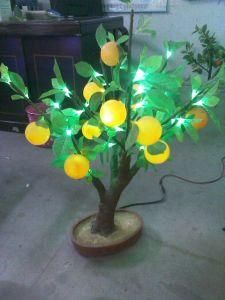 Tree Light Plastic Fruit Flower Landscape Decoration LED Resin Tree Lights