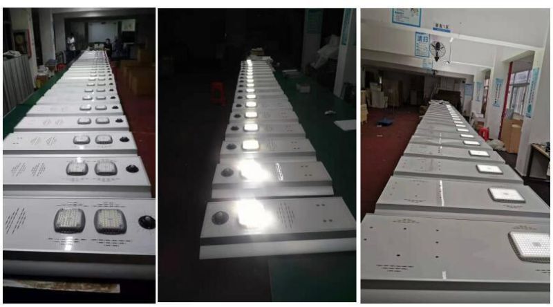 Customized High Lumen Real Power 80W 100W 120W All in One Solar Street Light