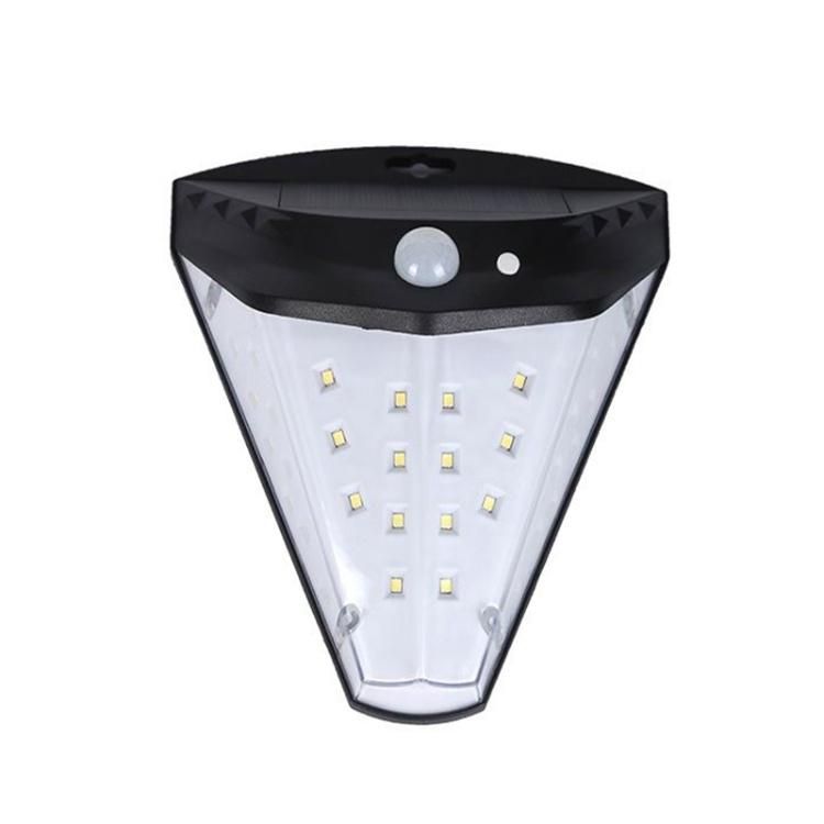 High Lumen Solar Panel Charging Wireless Waterproof Human Sensor Security LED Solar Wall Light