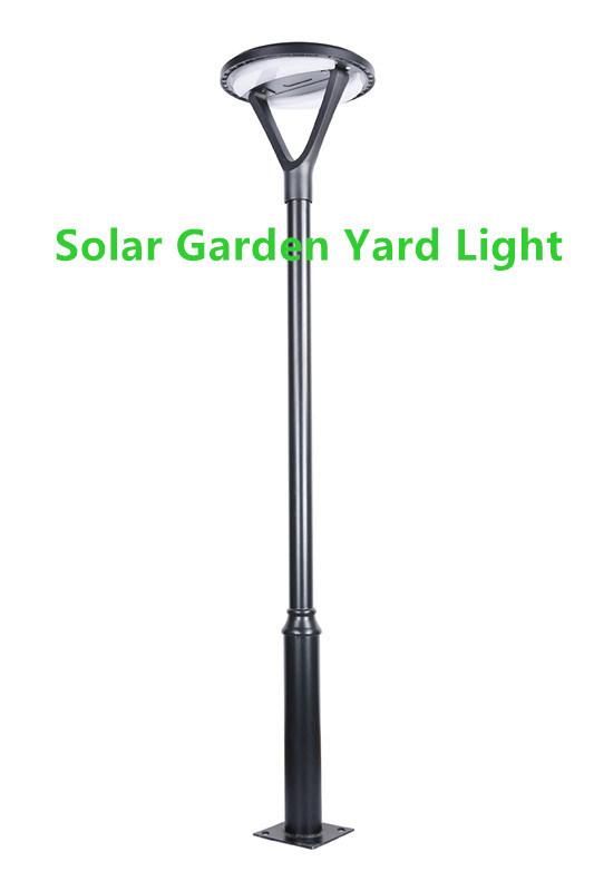 New LED Lighting 3m Garden Post Light Outdoor 25W Solar Panel Solar Pathway Light with LED Light