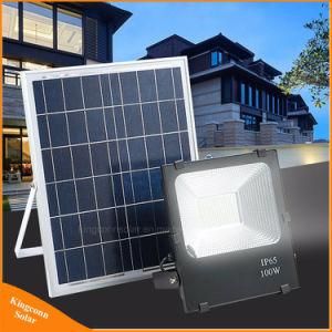 High Brightness 50W/100W Solar LED Powered Flood Light with Remote Control