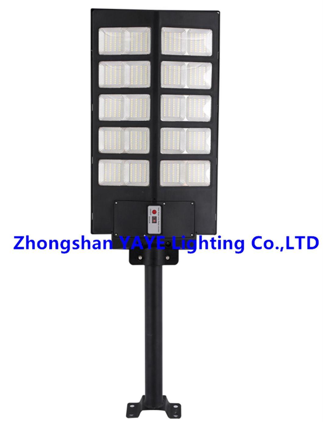 Yaye Hottest Sell 200W/300W/400W Integrated All in One Solar LED Street Light with Stock 1000PCS/Remote Controller/Radar Sensor/ 2 Years Warranty