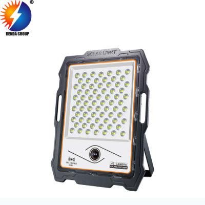 200W Solar Energy Saving LED Lighting IP67 Waterproof Flood Lamp with CCTV