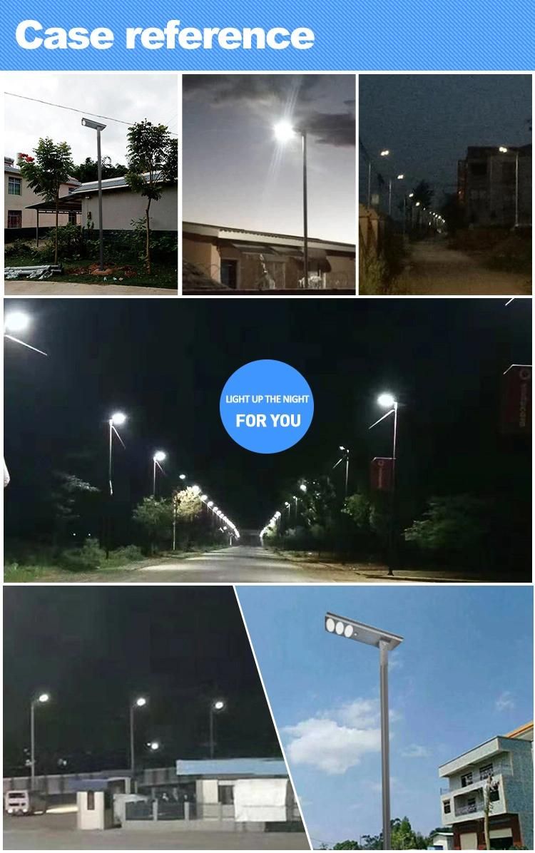 Beautiful-Design LED Outdoor Solar Street/Road/Garden Light with Panel and Lithium Battery