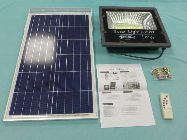 LED Solar Flood Light with Romote Controller