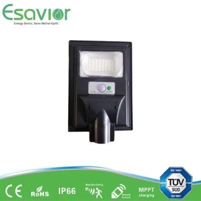 All in One Integrated Motion Sensor Solar LED Street Light 30W