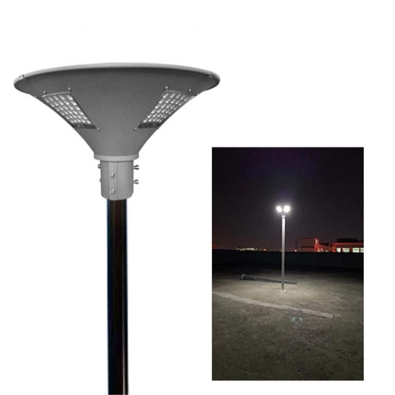 Outdoor Solar 18V 35W Panel 120PCS LED Battery Lamp 5-6m Pole Garden/Road/Street Light